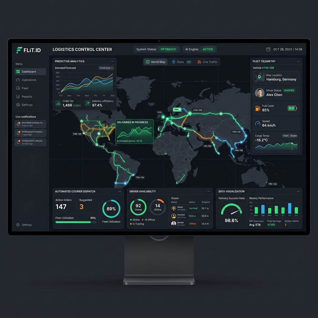 FLiT.ID AI Logistics Dashboard